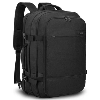 Мужской рюкзак для ноутбука объемом 40 л, мужские деловые дорожные сумки Большой емкости, USB-зарядка, Водонепроницаемые 17-дюймовые рюкзаки с возможностью расширения