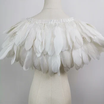 Реквизит для фотосессии Оперная накидка с белыми перьями, Женский костюм, подходящие платья для беременных, аксессуары для фотосъемки беременных