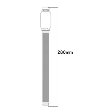 UIENIE 18 мм Миланский Ремешок Для Xiaomi Redmi Band 2 Браслет + Защитный Чехол Бампер Смарт-Часы Браслет Для Redmi Band2 Correa 5