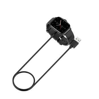 USB-кабель для зарядки Huami Amazfit T-Rex pro Bip 3 U/GTR2/GTR 2e/GTS2/Pop pro/Zepp E GTR mini Watch Док-станция для зарядного устройства Шнур-адаптер 4