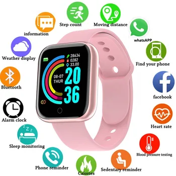 Цифровые Спортивные часы Smart, Мужские часы, Цифровые светодиодные электронные наручные часы Bluetooth, наручные часы для фитнеса, женские детские часы Hodinky