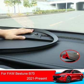 Уплотнительная прокладка приборной панели автомобиля для FAW Bestune B70 B70S 2021-2025, Резиновые прокладки для шумоизоляции, универсальные автомобильные аксессуары