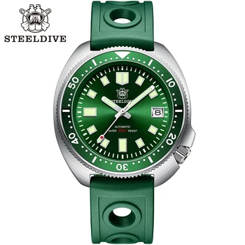 Новое поступление 2020 SD1970 Steeldive Брендовые мужские автоматические часы NH35 Dive Watch