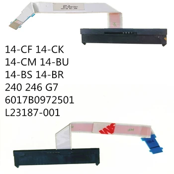 Новый Соединительный кабель жесткого диска SATA для жесткого диска Для hp 14-CF 14-CK 14-CM 14-BU 14-BS 14-BR 240 246 G7 6017B0972501 L23187-001