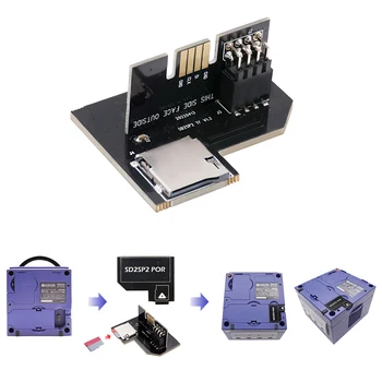 SD2SP2 TF/SD SP2 Адаптер Загрузки SDL Micro SD Card TF Card Reader Адаптер Карты памяти для Nintendo Gamecube NGC NTSC Последовательный порт 2