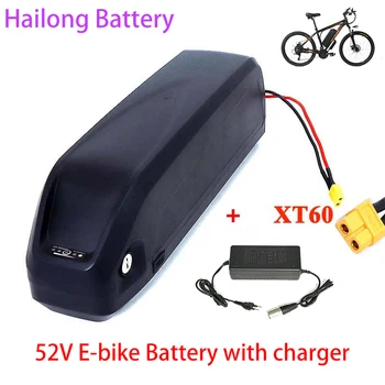 Новый 52V 20Ah аккумулятор для ebike Hailong case с USB-портом для 350 Вт 450 Вт 500 Вт 750 Вт 1000 Вт Мотор для электрического Велосипеда без налога