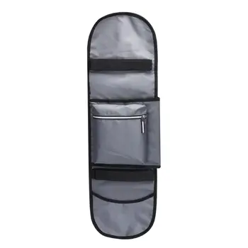 Портативная сумка для скейтборда с регулируемым плечевым ремнем, водонепроницаемая Складная переноска, Уличные рюкзаки для скейтборда для круизеров 3