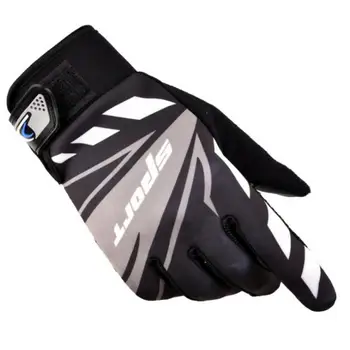 Ультратонкие дышащие нескользящие велосипедные перчатки, зимние теплые ветрозащитные велосипедные перчатки для альпинизма на открытом воздухе, велосипедные перчатки для фитнеса