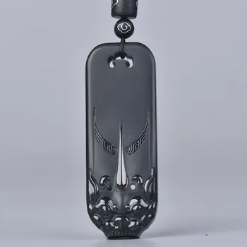 Новая резьба ручной работы по Хотанскому Нефриту Кулон Счастливый Нефритовый камень Ожерелье Pi Xiu Кулон Мужские ювелирные изделия Подарок