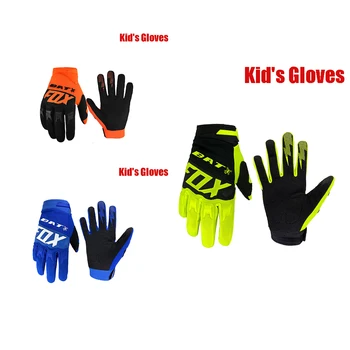 Детские Велосипедные перчатки для бездорожья MTB, Мотоциклетные перчатки BATFOX, Перчатки для горных велосипедов, Перчатки для мотокросса, Гоночные перчатки