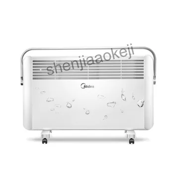 Электрический воздухонагреватель IPX4 Водонепроницаемый 2000 Вт с низким уровнем шума, удобный домашний офис, ванная комната в отеле, Трехступенчатая воздуходувка теплого воздуха