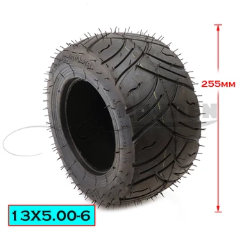 13x5,00-6 Дюймовая резиновая шина с протектором Для Складных велосипедных Скутеров Quad Dirt 