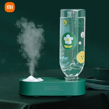 Увлажнитель воздуха Xiaomi Портативный Мини USB Распылитель воздуха для бутылки с минеральной водой Диффузор воздуха с ночником