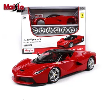 Maisto 1:24 Ferrari La Ferrari Сборка, сделай САМ, литье под давлением, модель Автомобиля, игрушки, Новая коллекция, игрушки для мальчиков