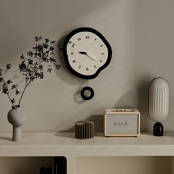Креативные современные домашние часы в стиле ар-деко, простая модная настенная бесшумная гостиная и современное милое и привлекательное украшение