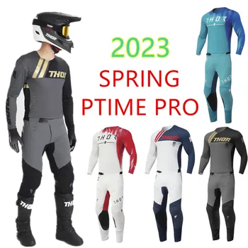 2023.06 Комплект снаряжения Spring Prime Pro TLD RACING MX Внедорожная Одежда Dirt Bike Джерси Комплект Из 4 Цветов Мотоциклетного костюма
