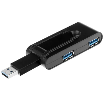 4-портовый концентратор USB 3.0 Высокоскоростной USB-концентратор Для компьютера с несколькими устройствами, ноутбука, настольного ПК, адаптера USB 3.0 HUB