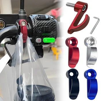 Универсальный крюк для хранения мотоцикла, преобразование руля, крюк с одним отверстием, сумка для шлема, держатель крючка для переноски, электрические аксессуары