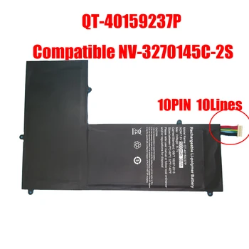 Аккумулятор для ноутбука QT-40159237P, совместимый с NV-3270145C-2S 7,6V 5000 mAh 38Wh, 10PIN, 10 линий, новый