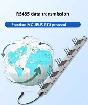 RD-SMT5L RS485 Цифровой LORA LORAWAN GPRS 4G с пятислойным датчиком влажности почвы и температуры 2 в 1 5