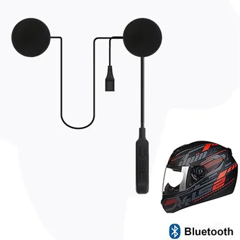 Мотоциклетный шлем Гарнитуры Bluetooth Беспроводная связь Стерео Hi-Fi Вызов Музыкальный динамик Наушники громкой связи