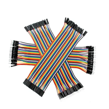 Электрический кабель Dupont, соединительный провод, Медь, от Мужчины К Мужчине, от женщины К Мужчине, от Женщины К женщине, провод Dupont 30 20 10 см для Arduino Diy Kit