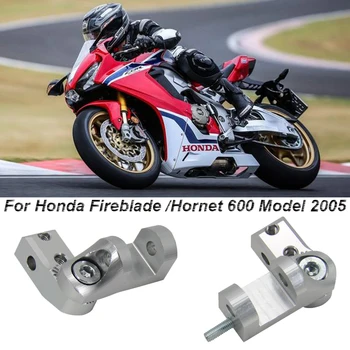 Новая мотоциклетная Регулируемая подножка для ног водителя и пассажира, опускающаяся для Honda Fireblade/Hornet 600 Модель 2005