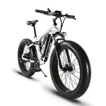 Amazon Hot Selling 750 Вт 1000 Вт Мотор E-Bike Fat Tire Горный 60 км/ч Скоростной Фэтбайк Электрический Велосипед