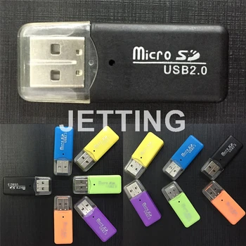 Новый 1 шт. Устройство чтения карт памяти Mini USB SD/MMC 480 Мбит/с для компьютера, ноутбука, USB-карты