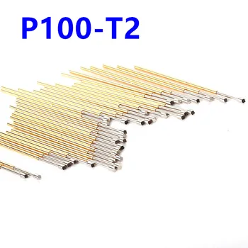 100 шт./пакет P75-T2 Пружинный Тестовый Зонд Наружный Диаметр трубки 1,02 мм Общая длина иглы 16,5 мм Печатной платы Pogo Pin