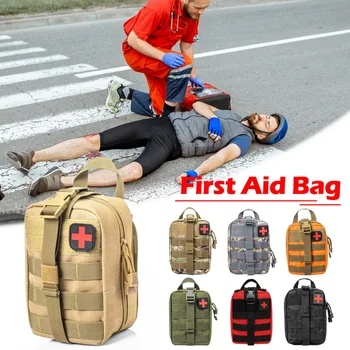 Военная аптечка первой помощи, дорожный набор для выживания, Сумки для кемпинга, сумка для хранения лекарств, мужская портативная спортивная сумка