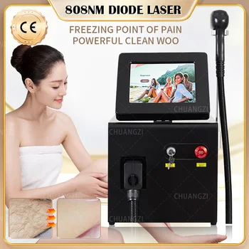 2023 Новый Диодный лазер Для удаления волос Лазер 808 нм Лазерная машина для удаления волос Профессиональный Лазерный Диод Профессиональный 2000 Вт