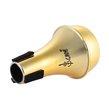 Высококачественная Труба без звука, Мини-легкая Тренировочная Труба, Прямой Немой Глушитель, материал Sourdine ABS
