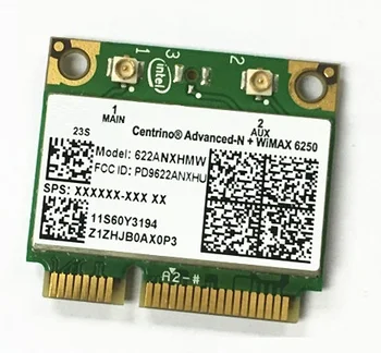 Новинка для Intel Advanced-N WiMAX 6250 ANX 622ANXHMW Half Mini PCI-E Для LENOVO Thinkpad FRU: 60Y3194 60Y3195