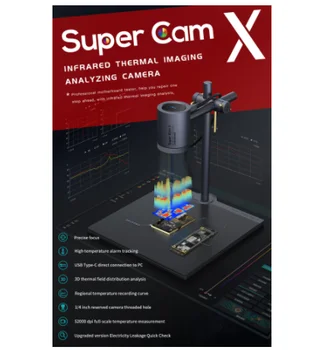 Qianli ToolPlus SuperCam X 3D Тепловизор с инфракрасным излучением, камера для проверки материнской платы мобильного телефона, Инструменты для устранения неисправностей печатных плат 4