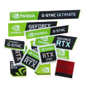 5 шт./лот, наклейка NVIDIA GTX GEFORCE, наклейка Для НОУТБУКА, настольного компьютера