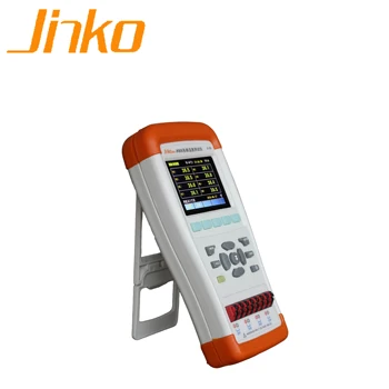 Высокоточный многоканальный регистратор температурных данных JK808, 8-канальный ручной измеритель температуры