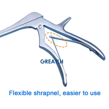 Плоскогубцы для кусания костей из нержавеющей стали, ортопедический инструмент для хирургии домашних животных, прямой 5