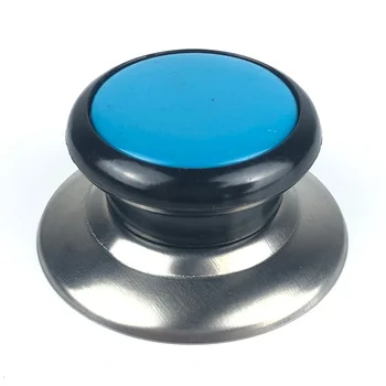 Цветная кнопка для крышки кастрюли, ручка для защиты от обжига кастрюли, кухонные принадлежности, крышка для крышки кастрюли, распространенная в магазинах two yuan 3