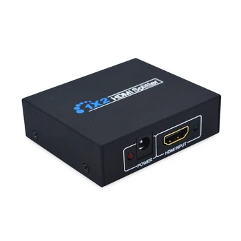 AY16 1080P 1X2 HDMI Разветвитель 1 в 2 Выхода для PS4 4kx2k HDMI 2 Порта 720i 720p 1080i 1080p HD для компьютера Ноутбука DVD PS5 HDTV