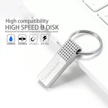 высокоскоростной флеш-накопитель 64 гб 128 ГБ, флеш-накопитель 32 ГБ, USB флэш-накопитель 16 ГБ 8 ГБ 4 ГБ для телефона 2.0 pen drive