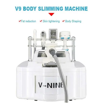 Профессиональная кавитационная машина V NINE, Неинвазивная Машина для похудения, Вакуумный ролик, машина для похудения тела Vela 0